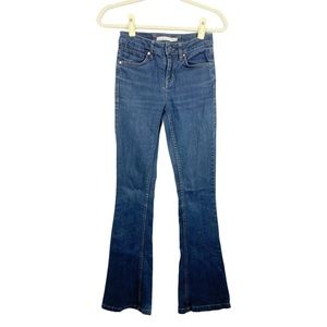 Karen Millen Dark Wash Flare Leg Jeans